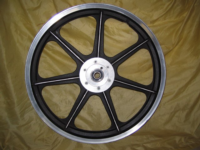 Morris 7-spoke front wheel